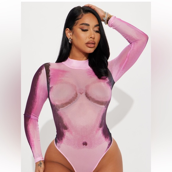 FASHION NOVA DEJAVÚ BODYSUIT - Picture 2 of 8
